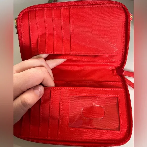 Vera Bradley Zip Around Wristlet Wallet in “Paisley in Paradise” Pattern - Picture 7 of 13